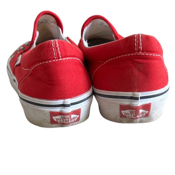 Vans slip on checkerboard flame Mens 7.5 womens 9 - Picture 4 of 7